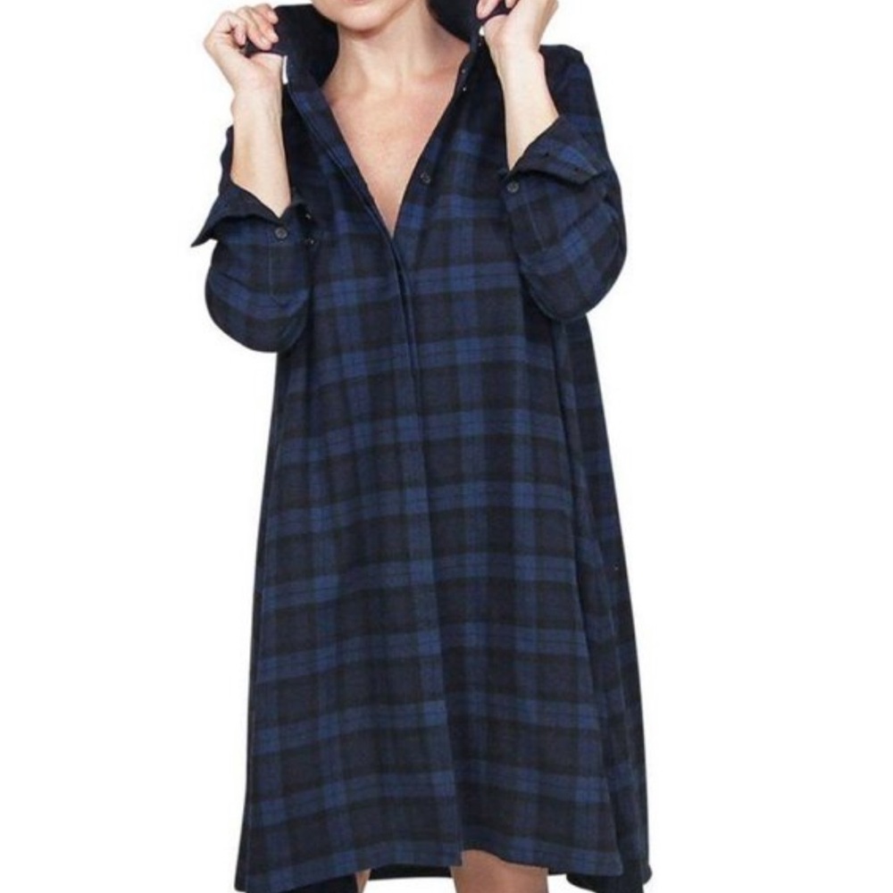 Hatch Collection Maggie Flannel Dress | Size 0